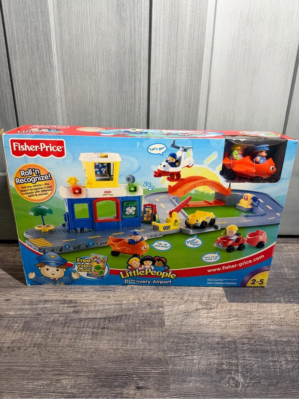 Vintage 2002 Fisher Price Little People Discovery Airport New Box Y2K Original